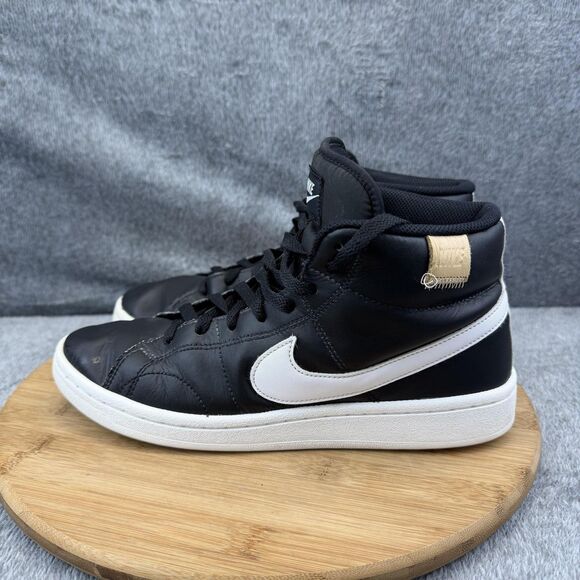 Nike High Top Shoes Mens Size 8.5 Black White Retro Casual Sneakers CQ9179-001 main image 6